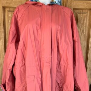 Totes Women's Vibrant Pink Rain Jacket M